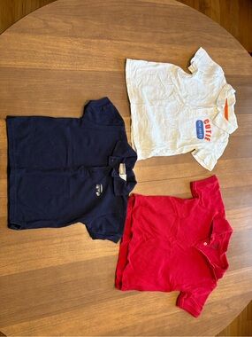 Kids Short Sleeve Polo Shirt set